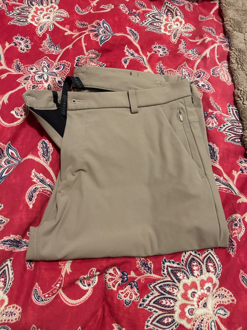lululemon athletica Men's Tan Dress Pants